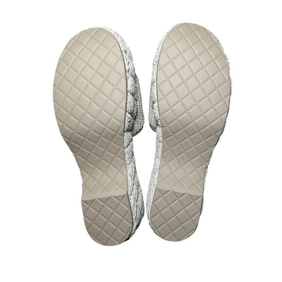 Chanel x Virginie Viard Interlocking CC Logo Raffia Mules Slides Sandals 39 NEW - Picture 7 of 8